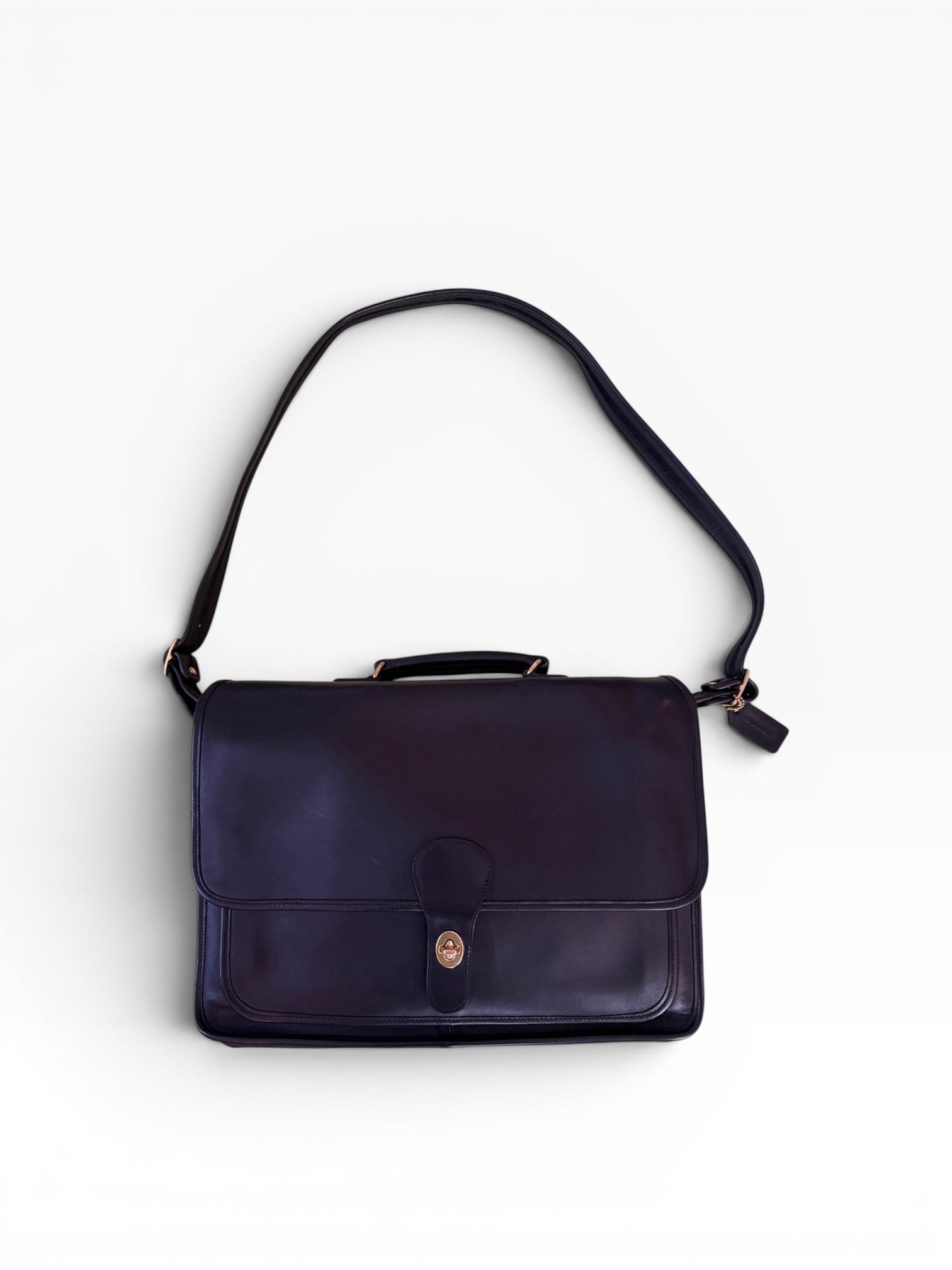 Vintage Coach Metropolitan Briefcase - Black 1 – California Boho
