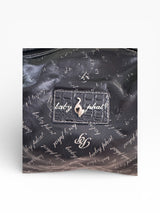 Baby Phat Monogram Satchel with Crystal Butterfly Charms
