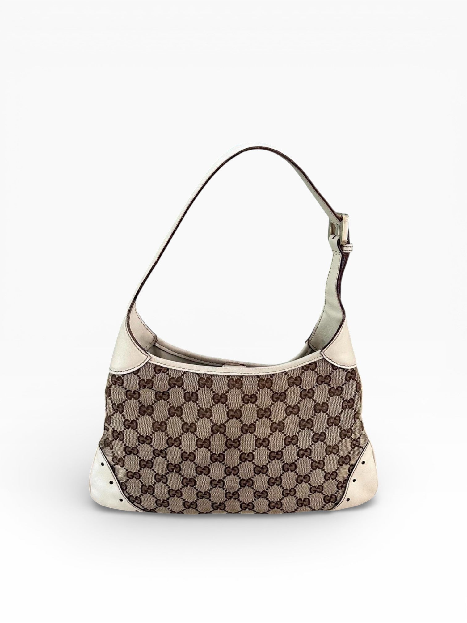 Gucci GG Canvas Punch Hobo Bag