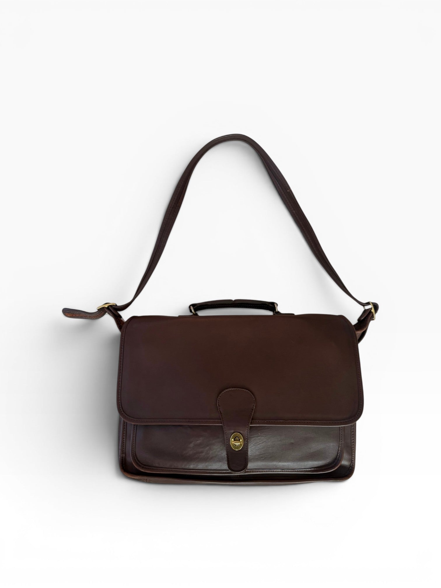 Vintage Coach Metropolitan Briefcase - Brown