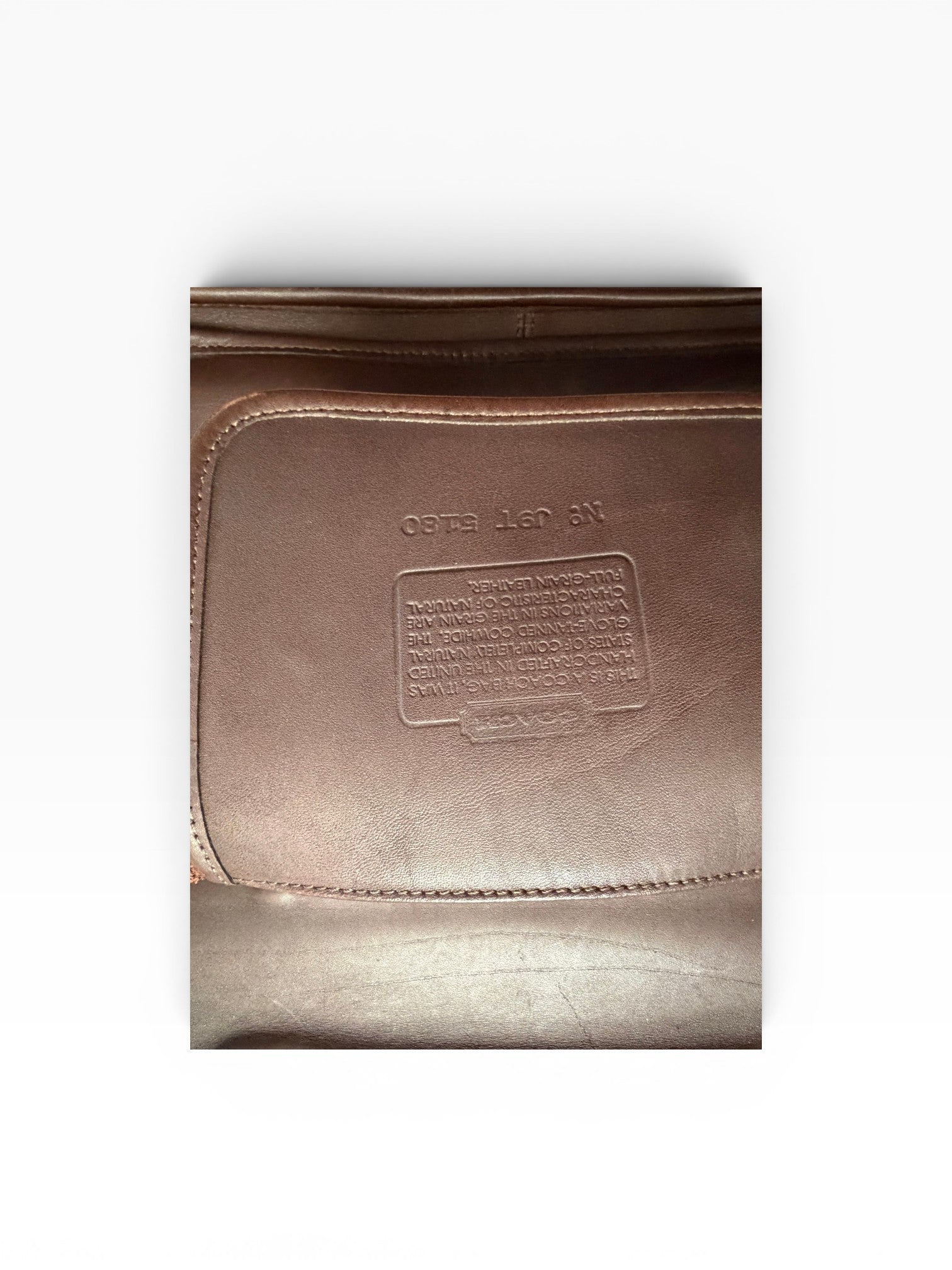 Vintage Coach Metropolitan Briefcase - Brown
