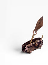 Rocawear Archive Monogram Python Butterfly Chain Shoulder Bag