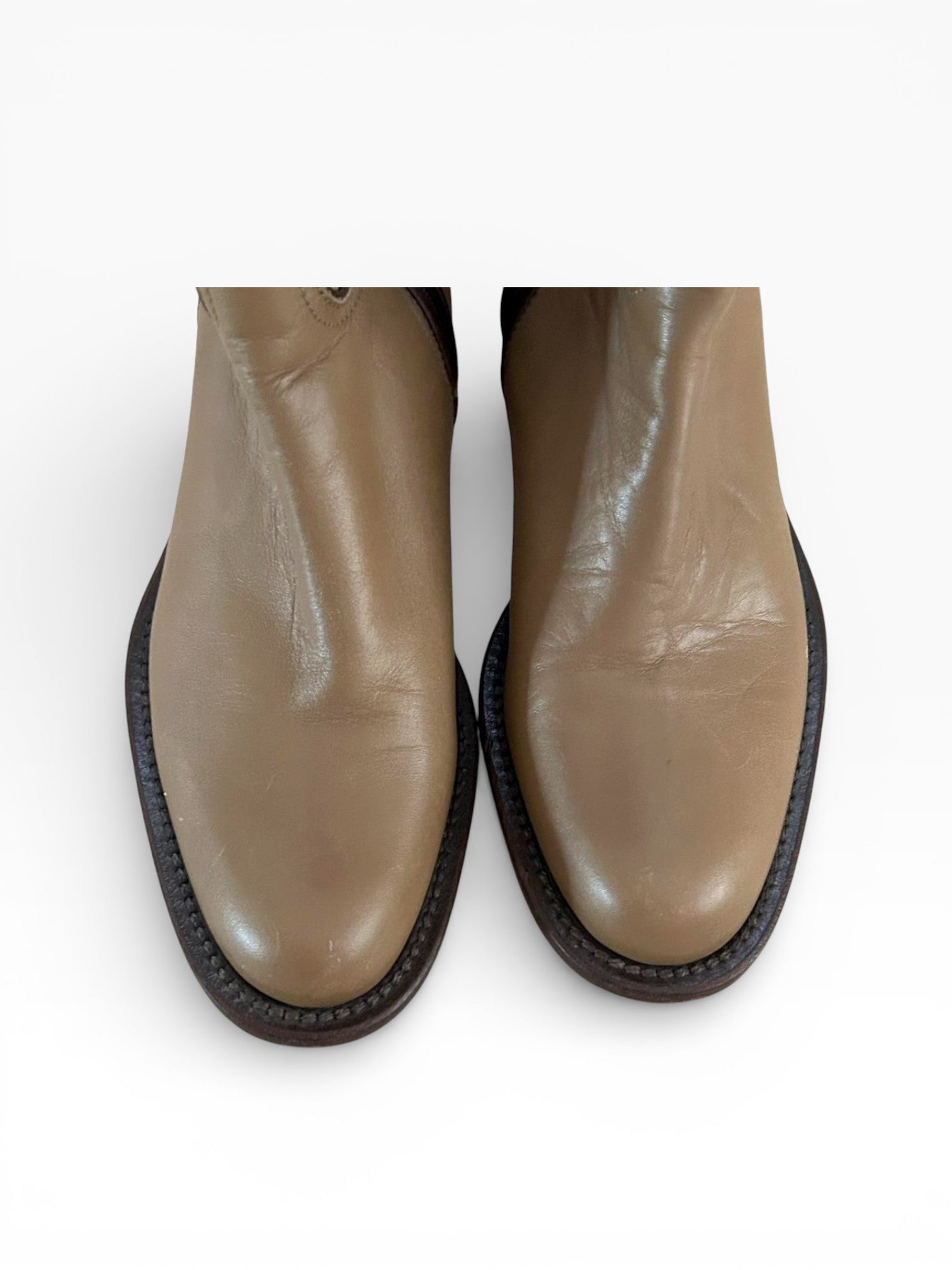 Coach Signature Monogram Riding Boots