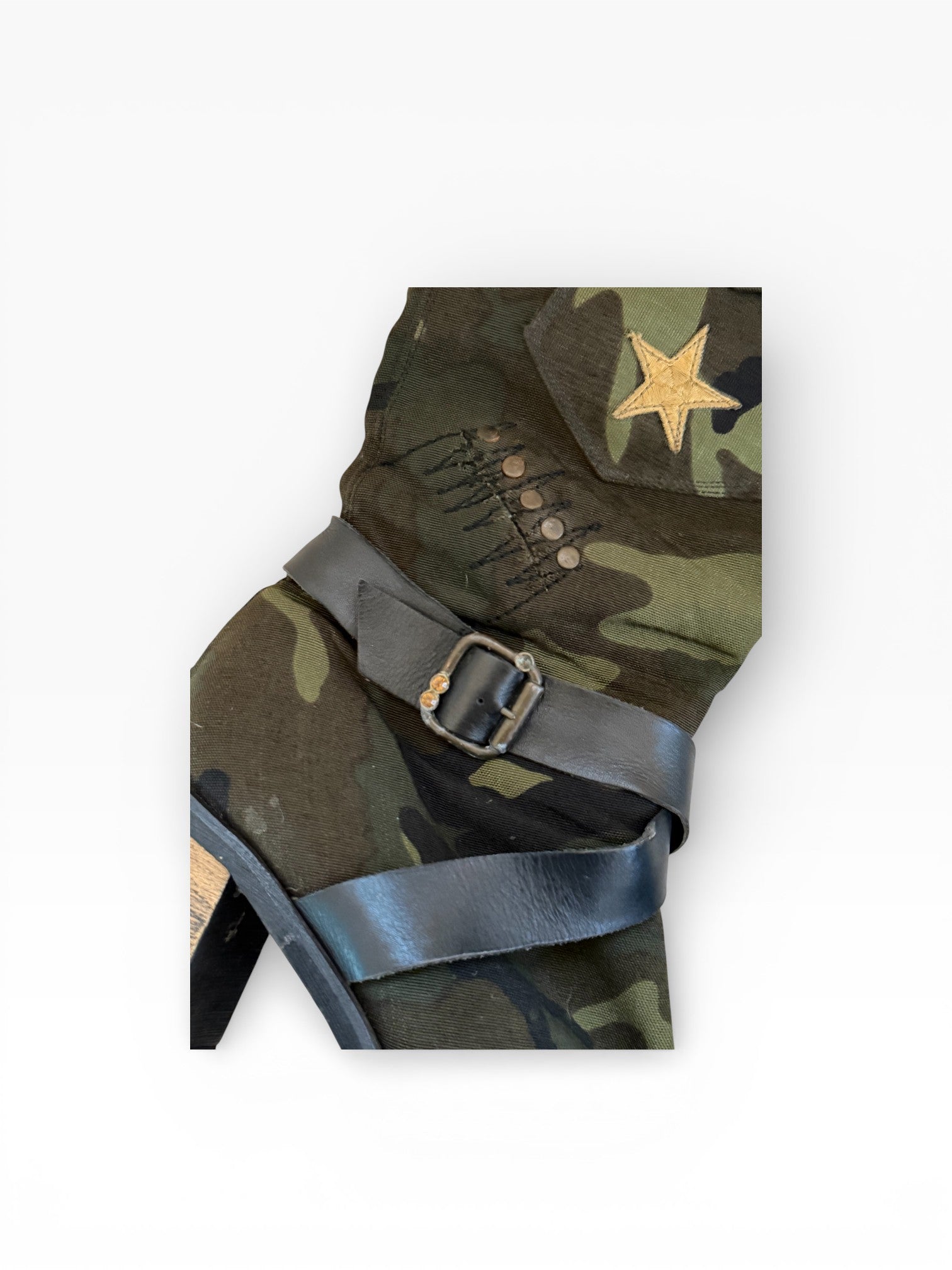 El Dantés Military Camo Boots