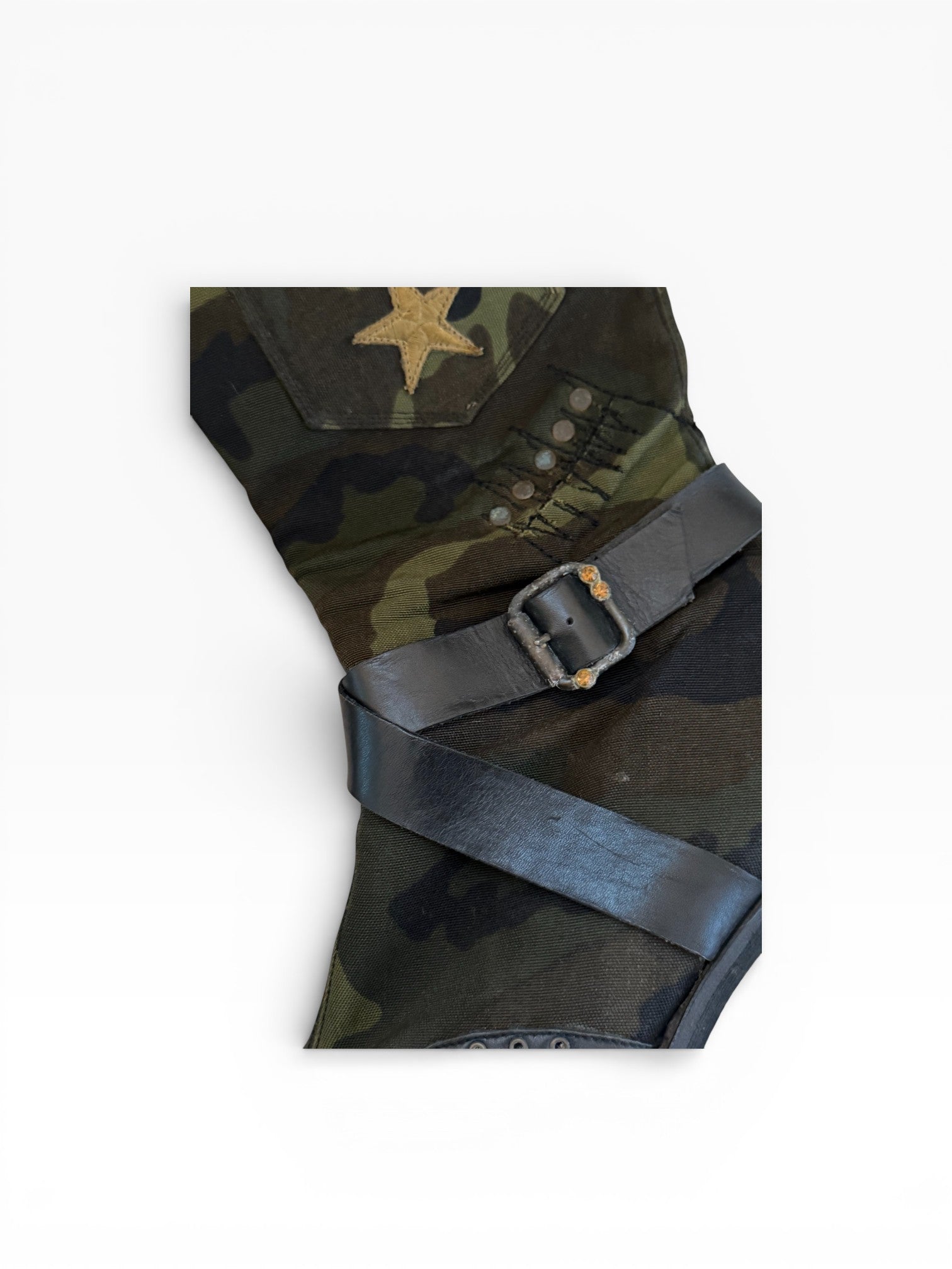 El Dantés Military Camo Boots