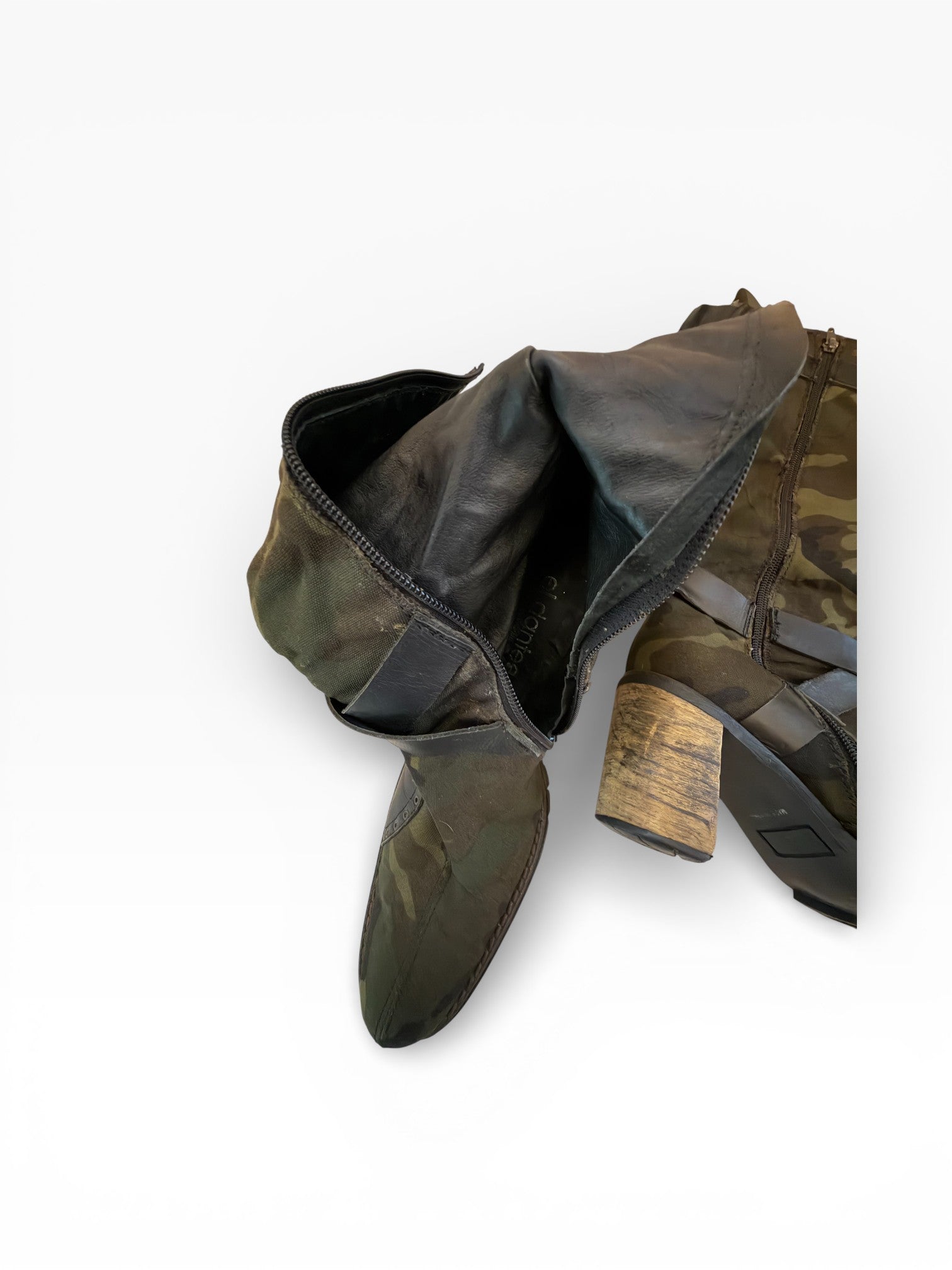 El Dantés Military Camo Boots