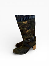 El Dantés Military Camo Boots