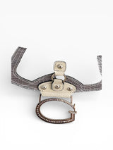 Guess Monogram Hobo with Braided Handle & Rhinestone G Buckle