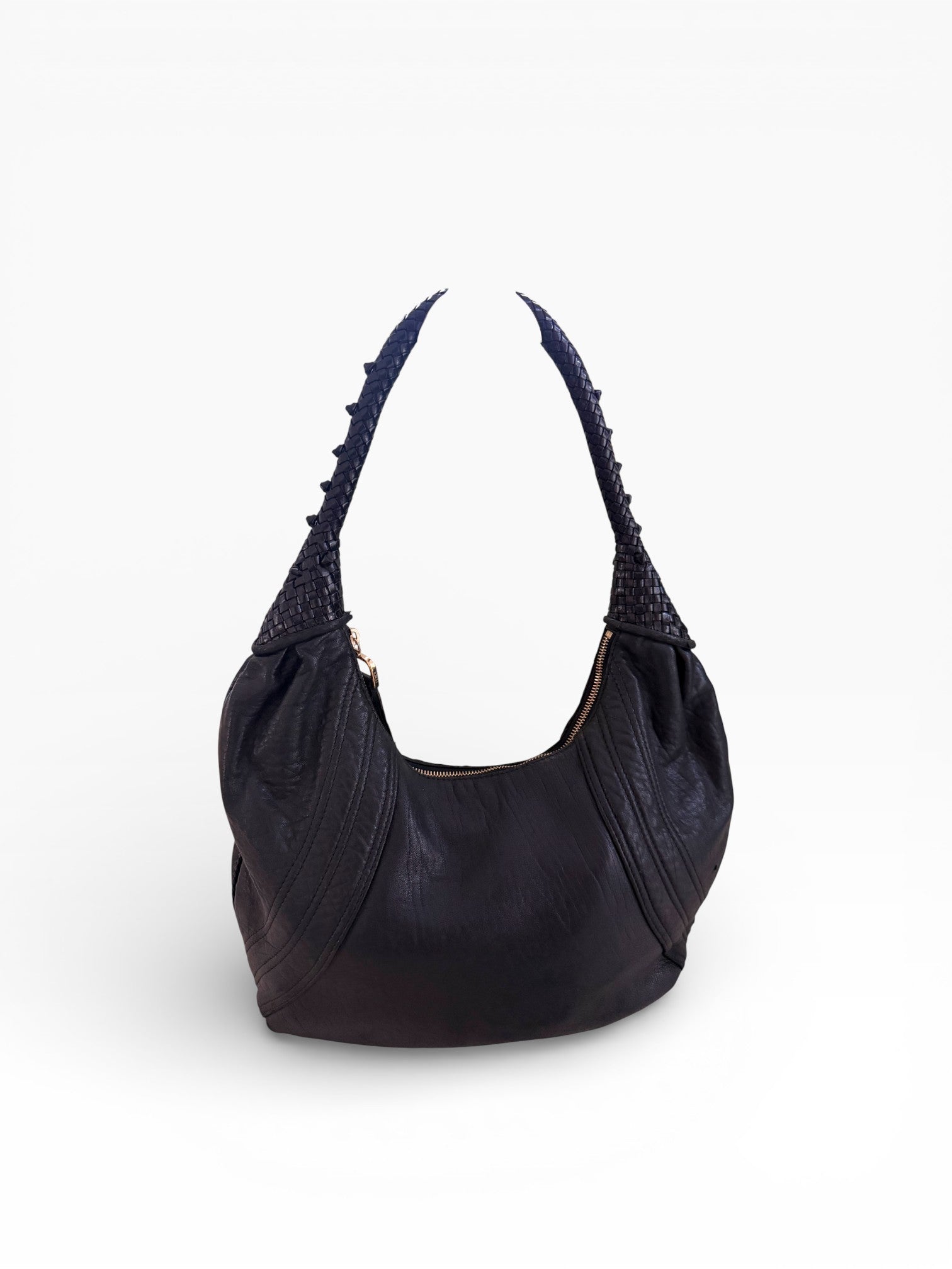 Fendi Spy Hobo Bag | Black Nappa