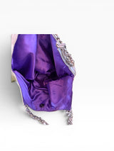 Baby Phat Silver Metallic Chain Tote Bag