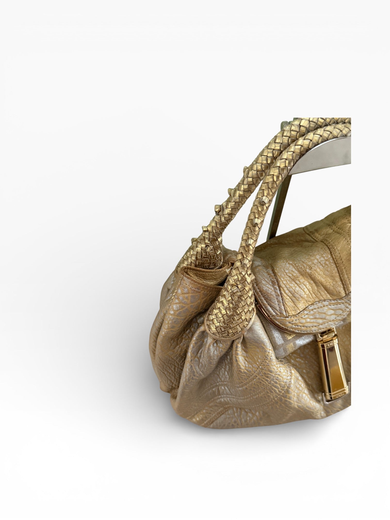 Fendi Spy Bag | Gold Metallic