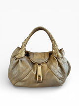 Fendi Spy Bag | Gold Metallic