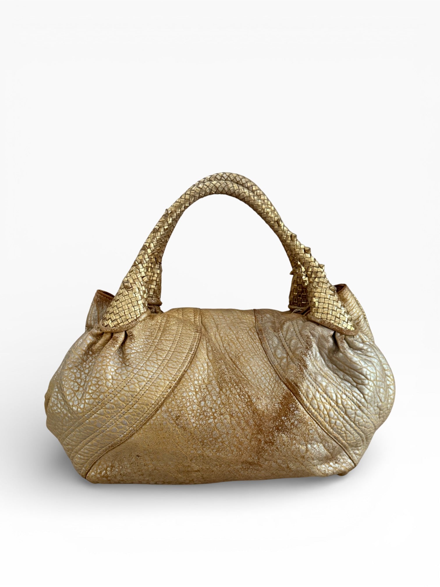 Fendi Spy Bag | Gold Metallic