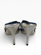 Baby Phat Y2K Chrome Stiletto Heels