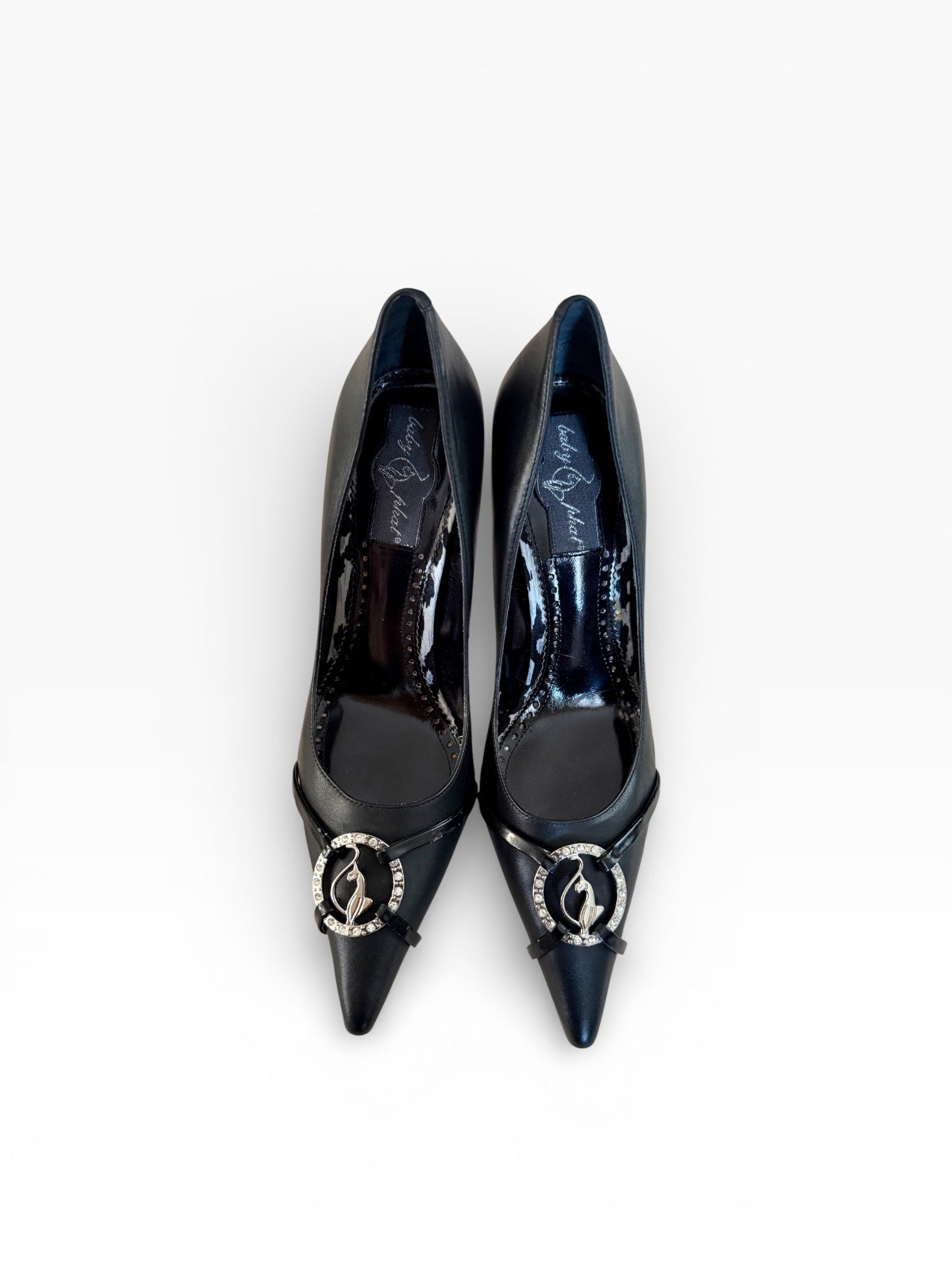 Baby Phat Crystal Cat Logo Pumps