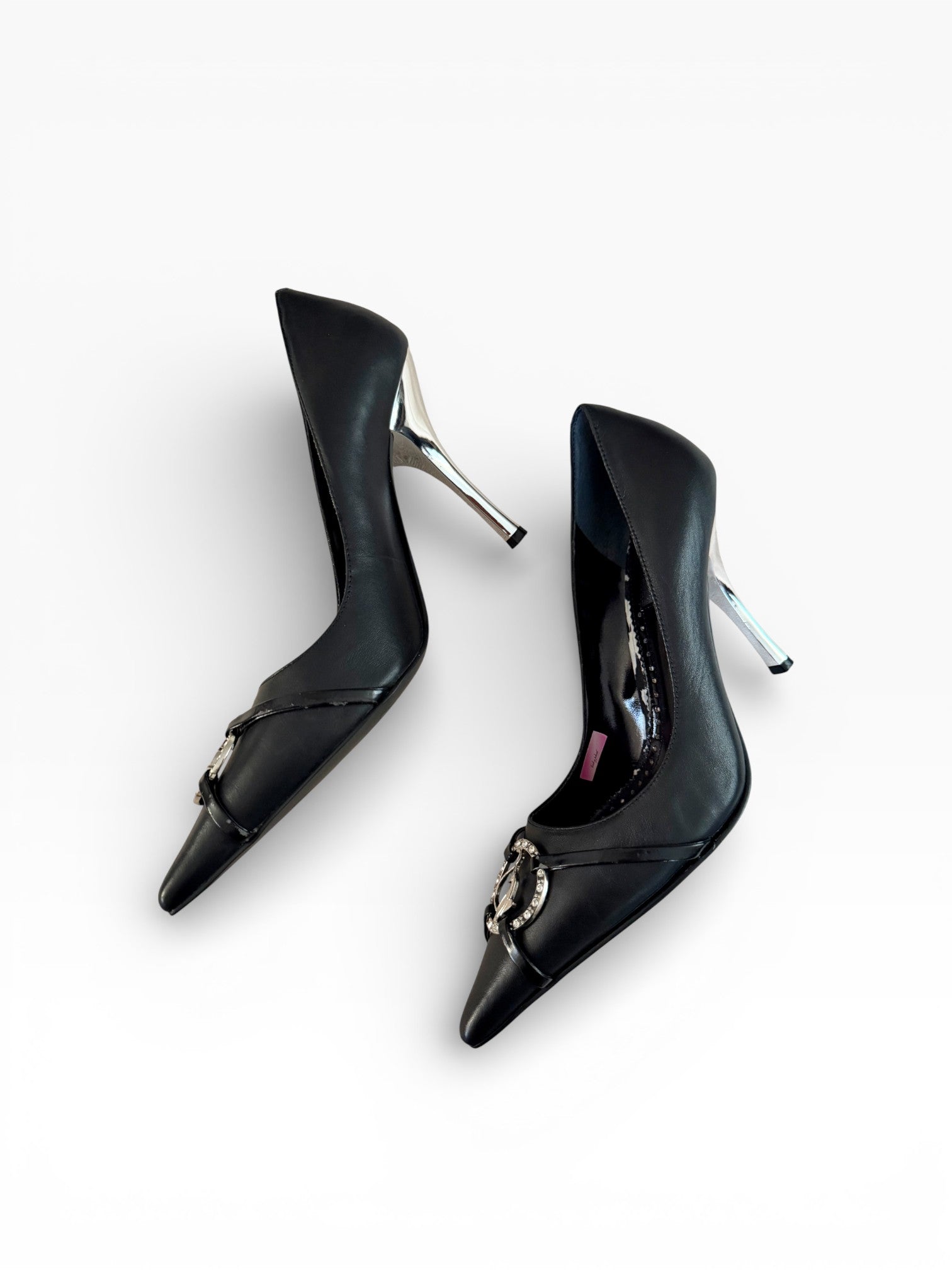 Baby Phat Crystal Cat Logo Pumps