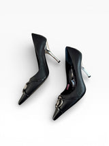 Baby Phat Crystal Cat Logo Pumps