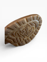 Rocawear Gold Monogram Platform Lace-Up Boots
