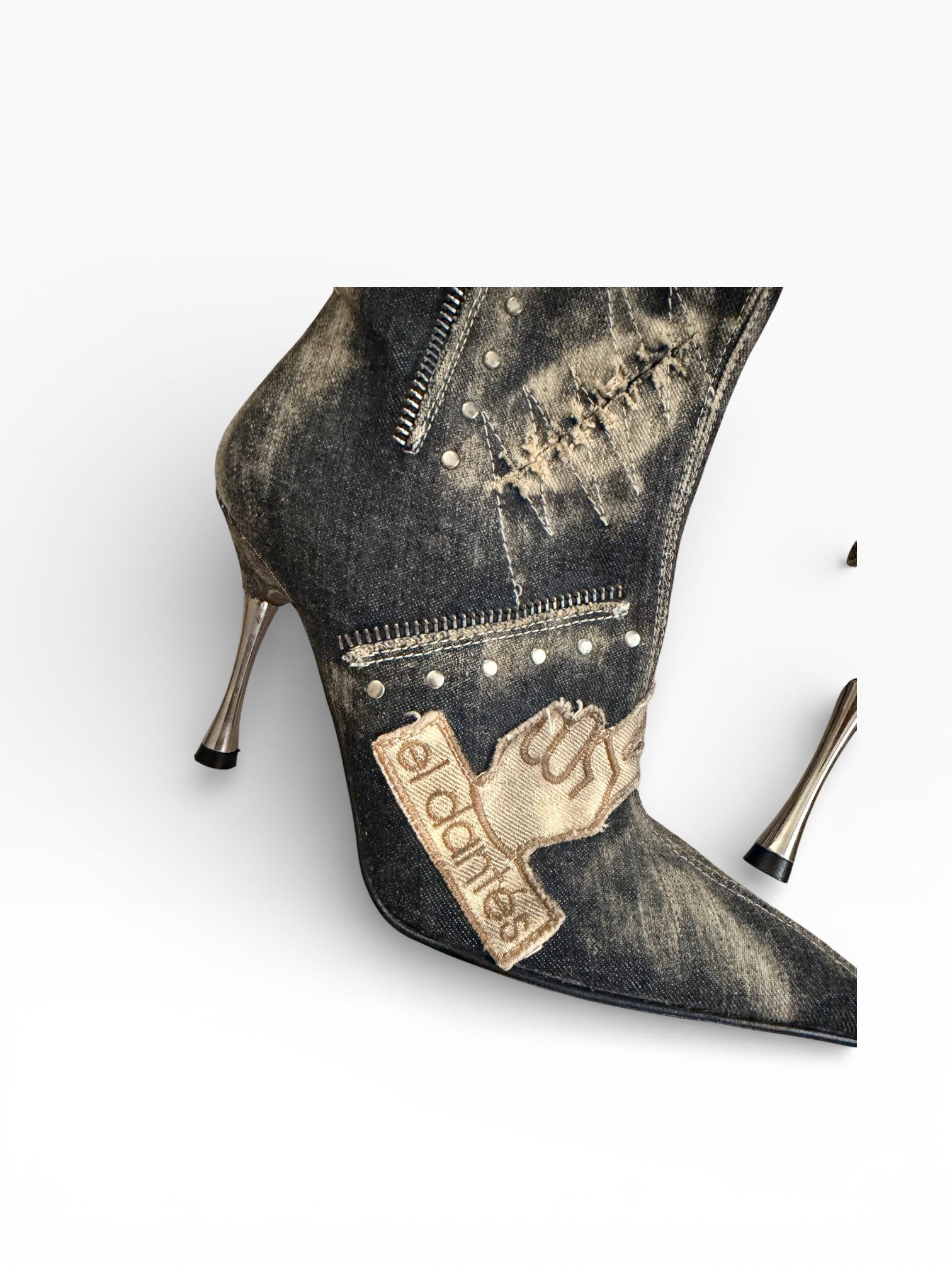 El Dantés Patchwork Boots - US 7/ 6.5 / EU 37