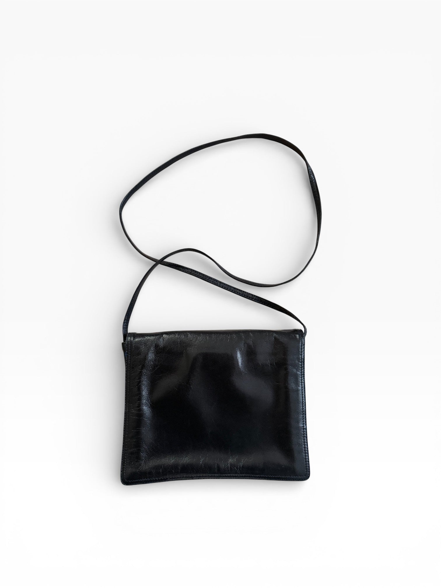 Bottega Veneta Vintage Leather Crossbody Bag