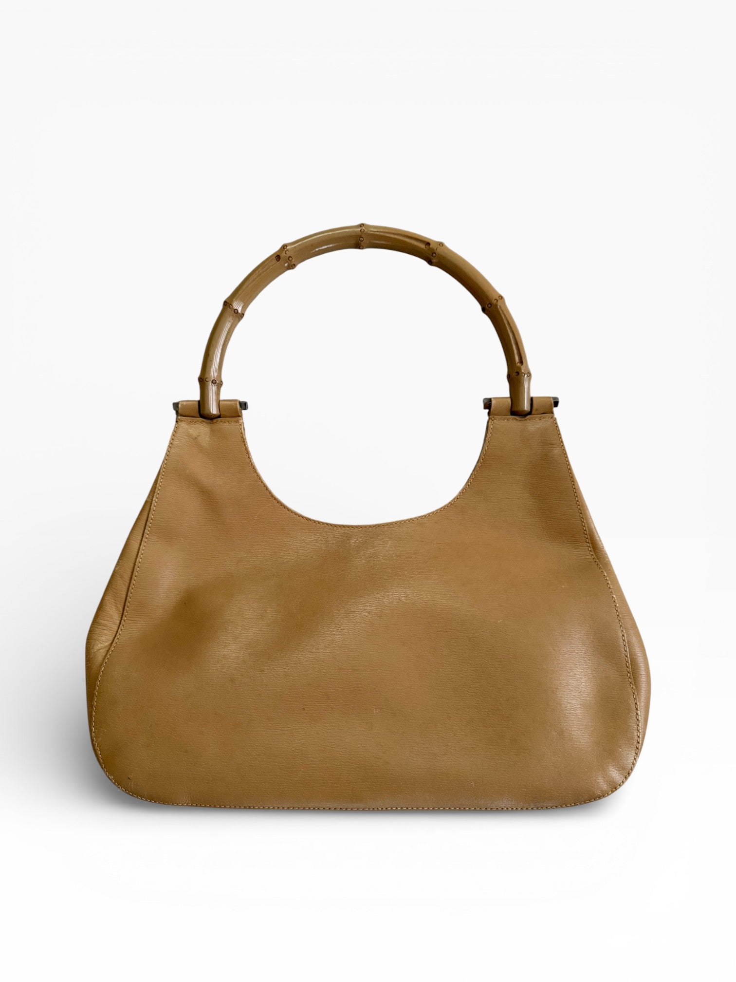 Gucci Bamboo Handle Hobo Bag