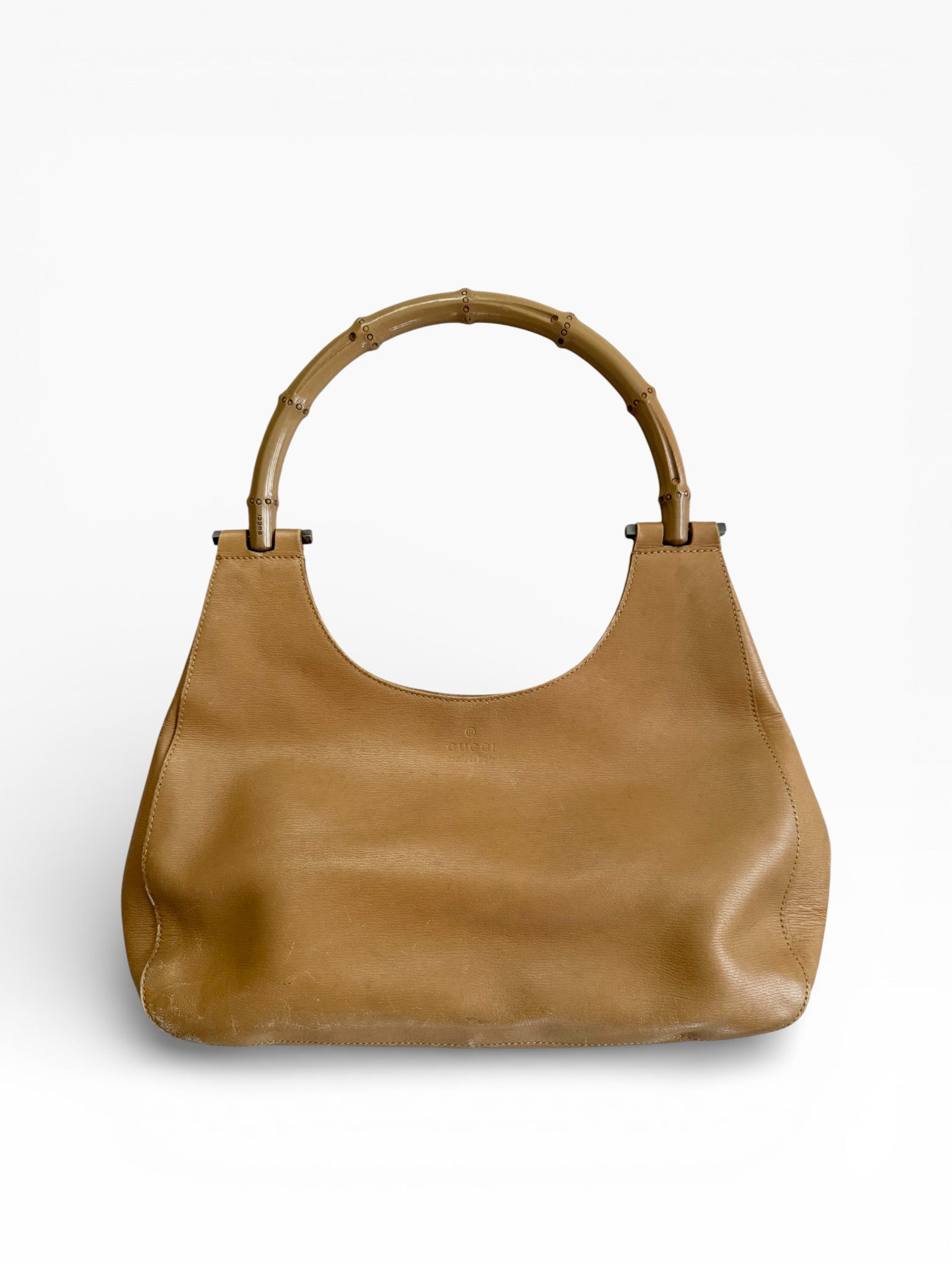 Gucci Bamboo Handle Hobo Bag