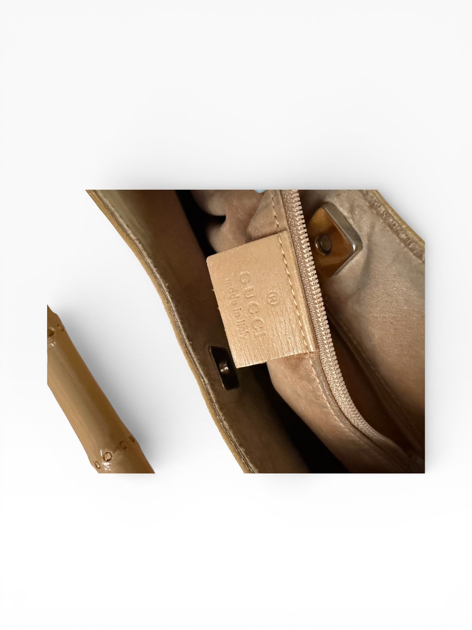 Gucci Bamboo Handle Hobo Bag
