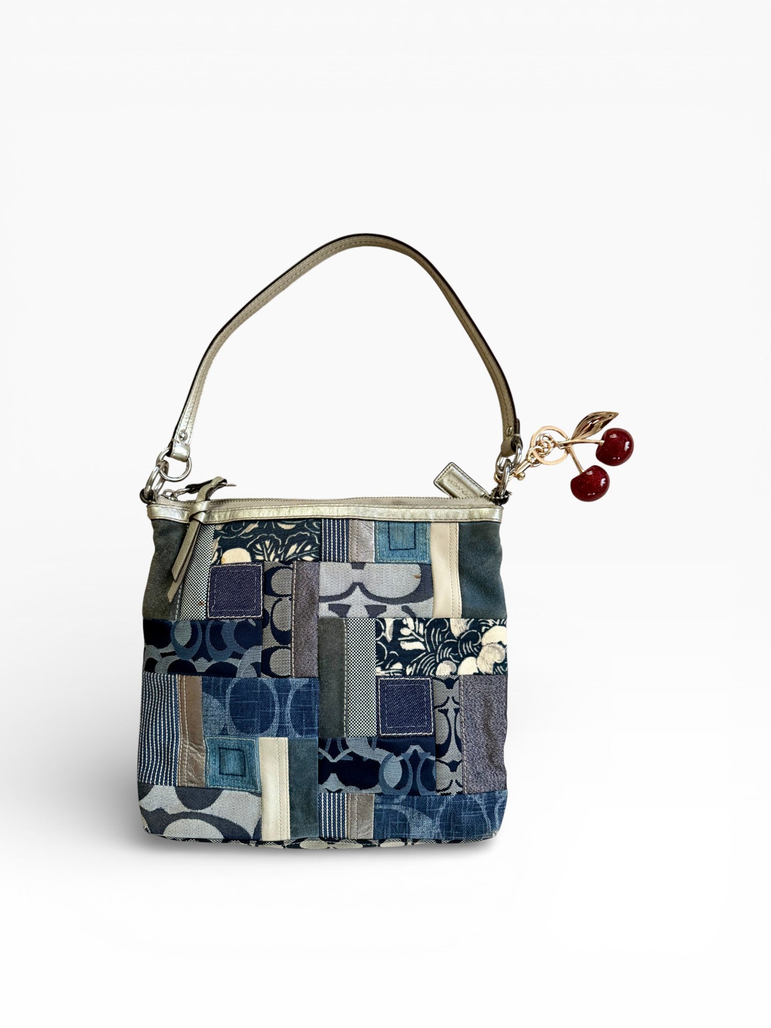 Coach Vintage Denim Patchwork Crossbody Bag