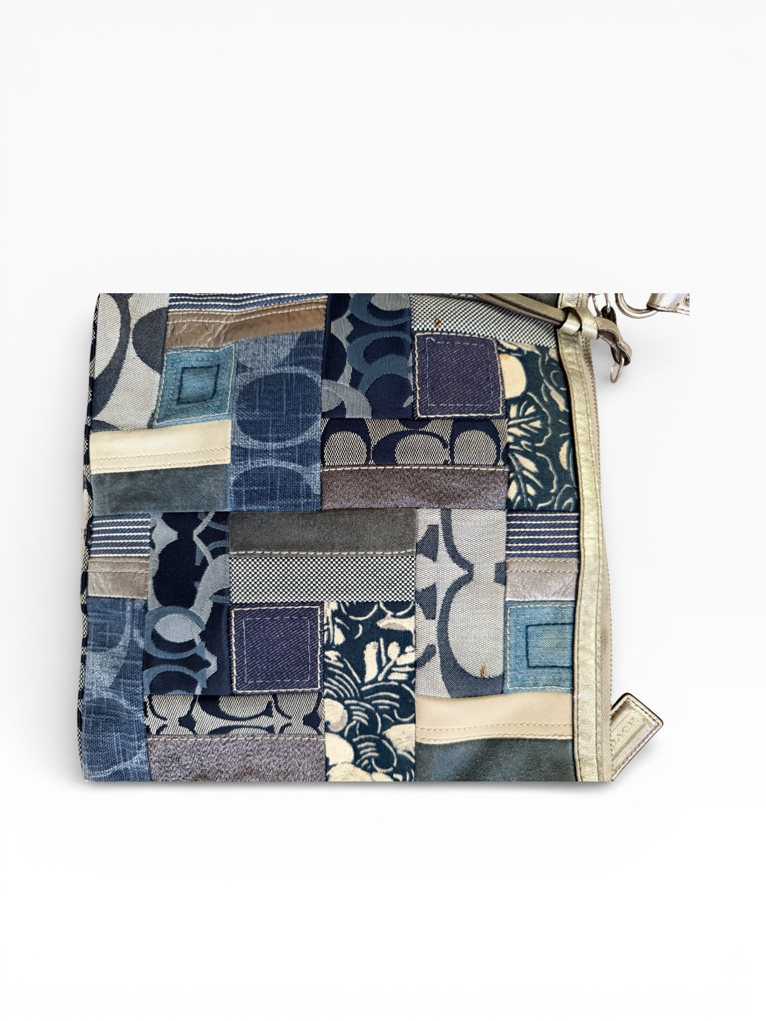 Coach Vintage Denim Patchwork Crossbody Bag