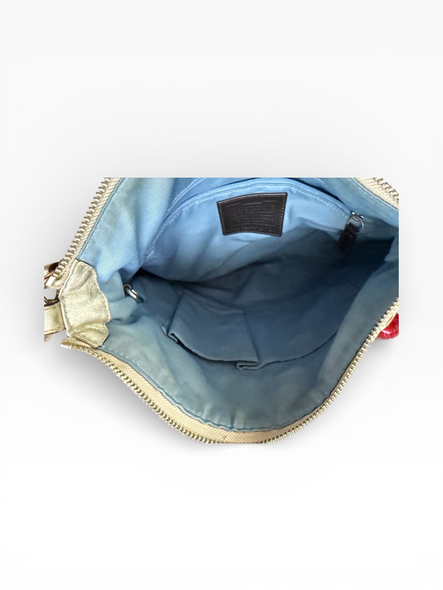 Coach Vintage Denim Patchwork Crossbody Bag