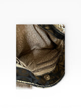 Guess Metallic Monogram Shoulder Bag
