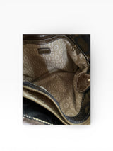 Guess Metallic Monogram Shoulder Bag