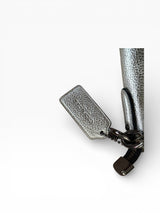 Coach Metallic Silver Hobo Shoulder Bag