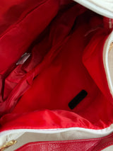 South Pole Colorblock Shoulder Bag with Butterfly Charm