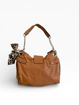 House of Deréon Studded Chain Shoulder Bag