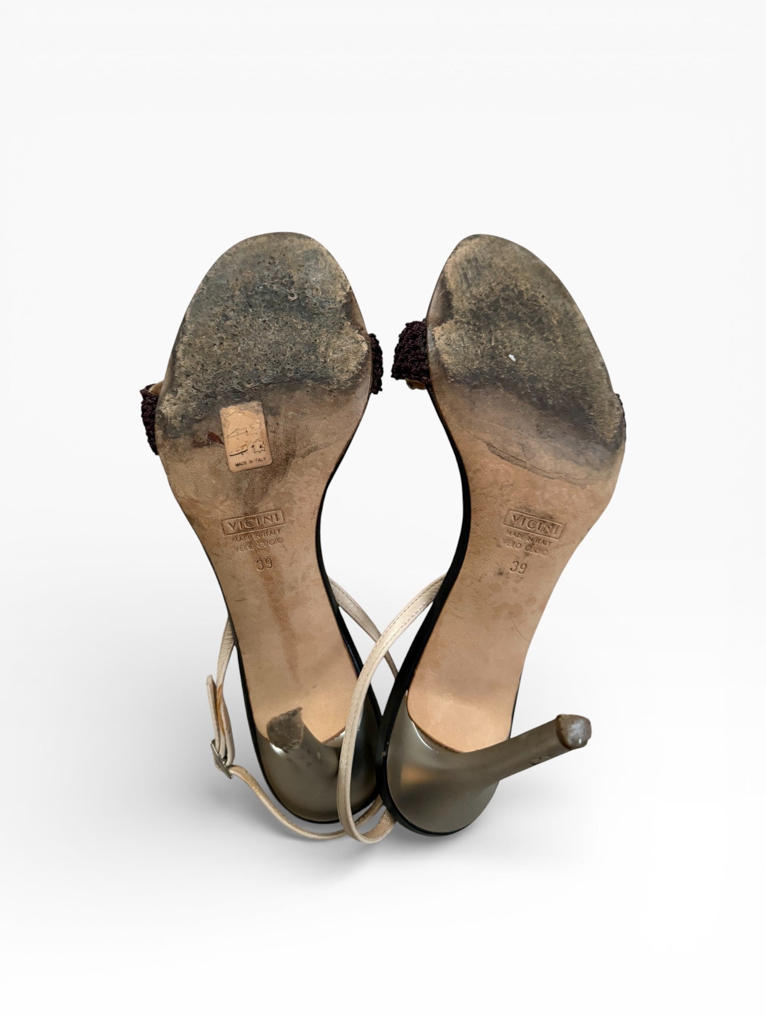 Giuseppe Zanotti Pearl Beaded Slingback Heels