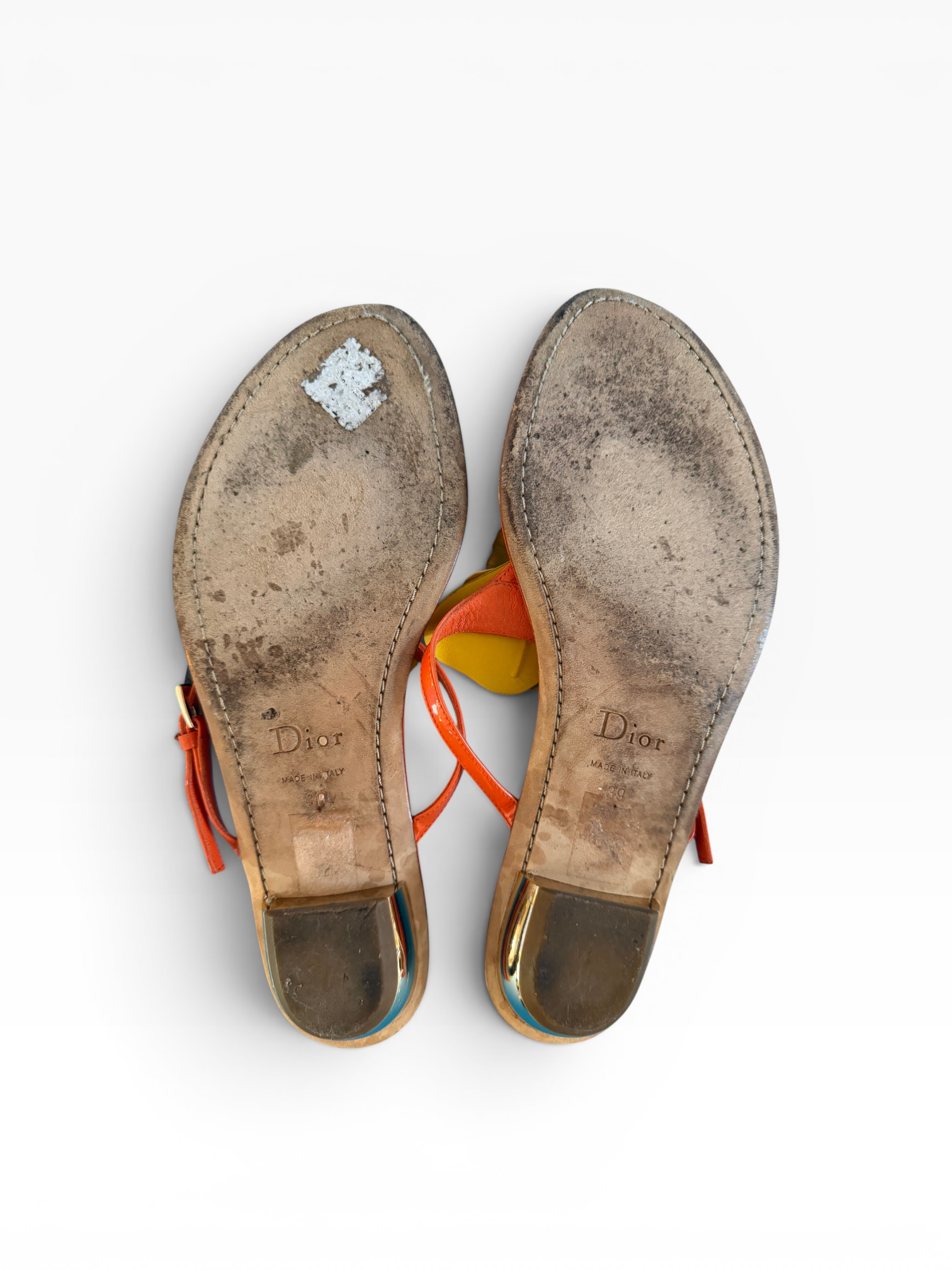 Christian Dior by John Galliano Pansy Thong Sandals