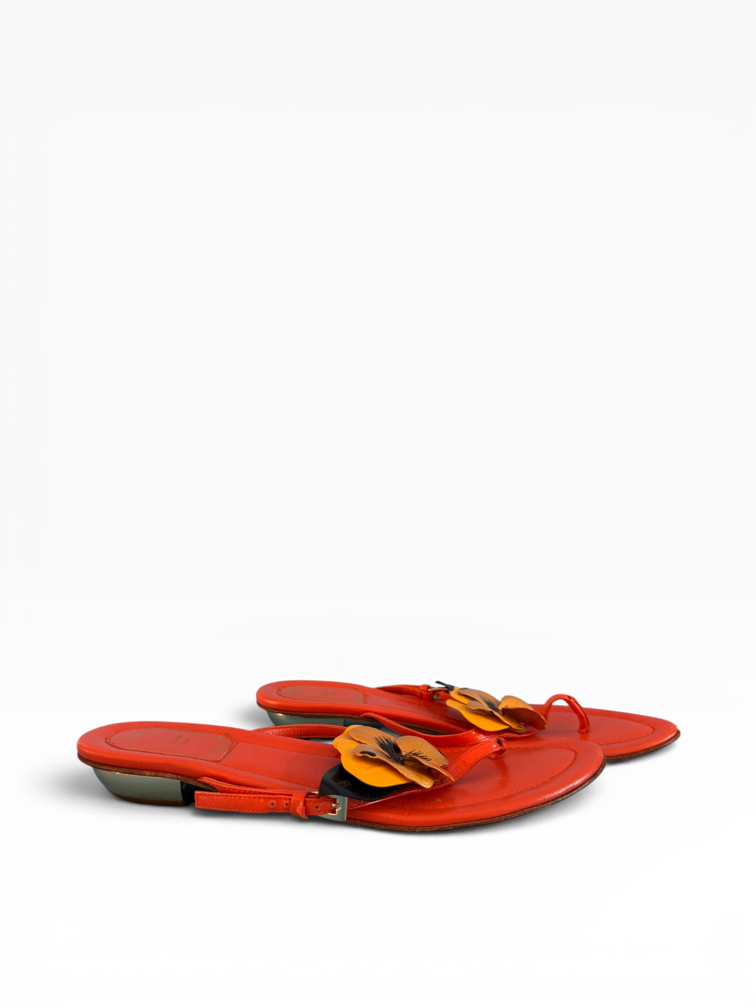 Christian Dior by John Galliano Pansy Thong Sandals
