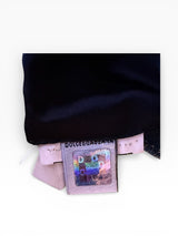 Dolce & Gabbana Denim & Houndstooth Chain Shoulder Bag