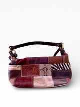 Coach Patchwork Berry Mini Hobo Bag