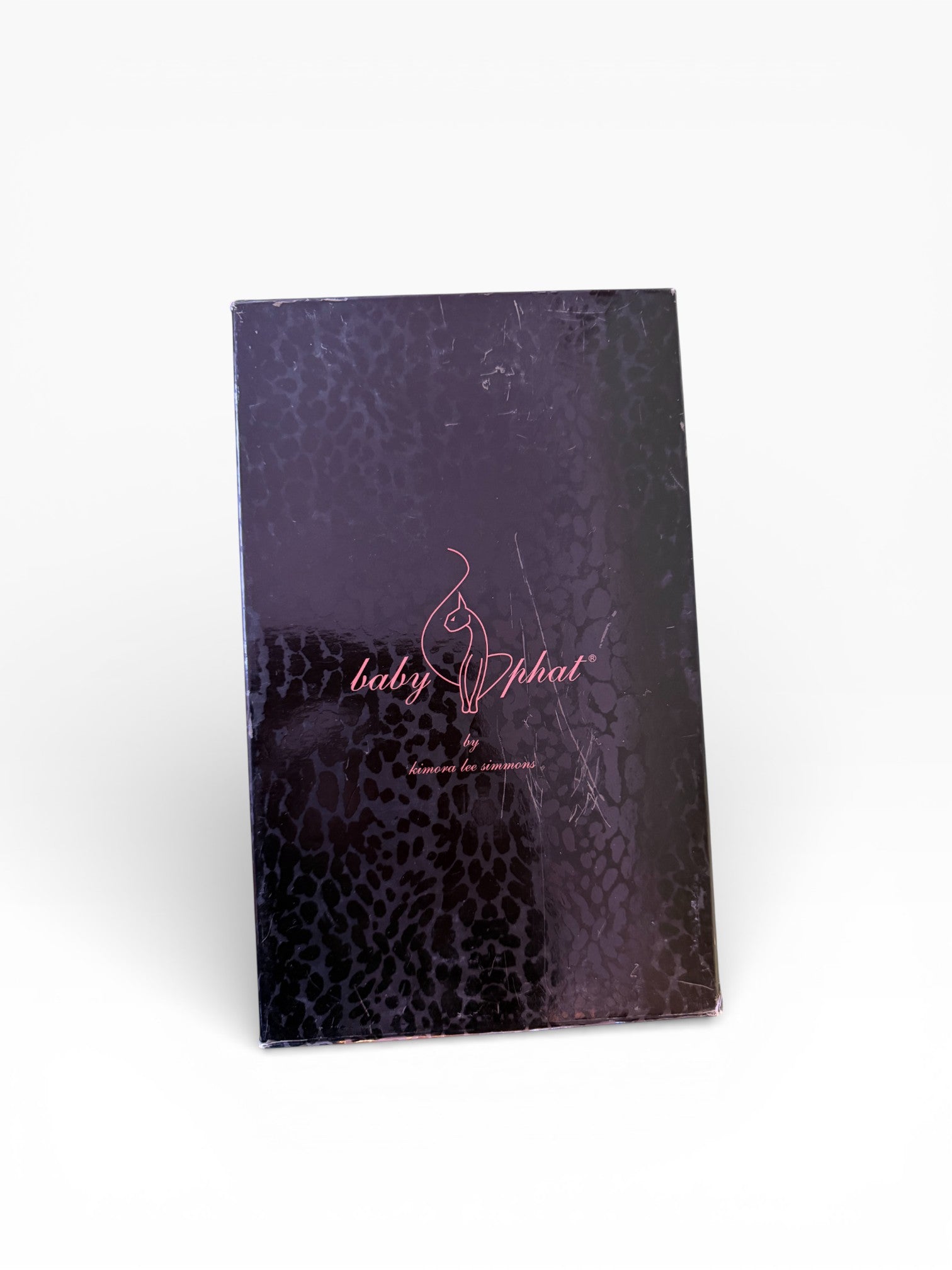 Baby Phat by Kimora Lee Simmons Leopard Crystal Logo Pumps