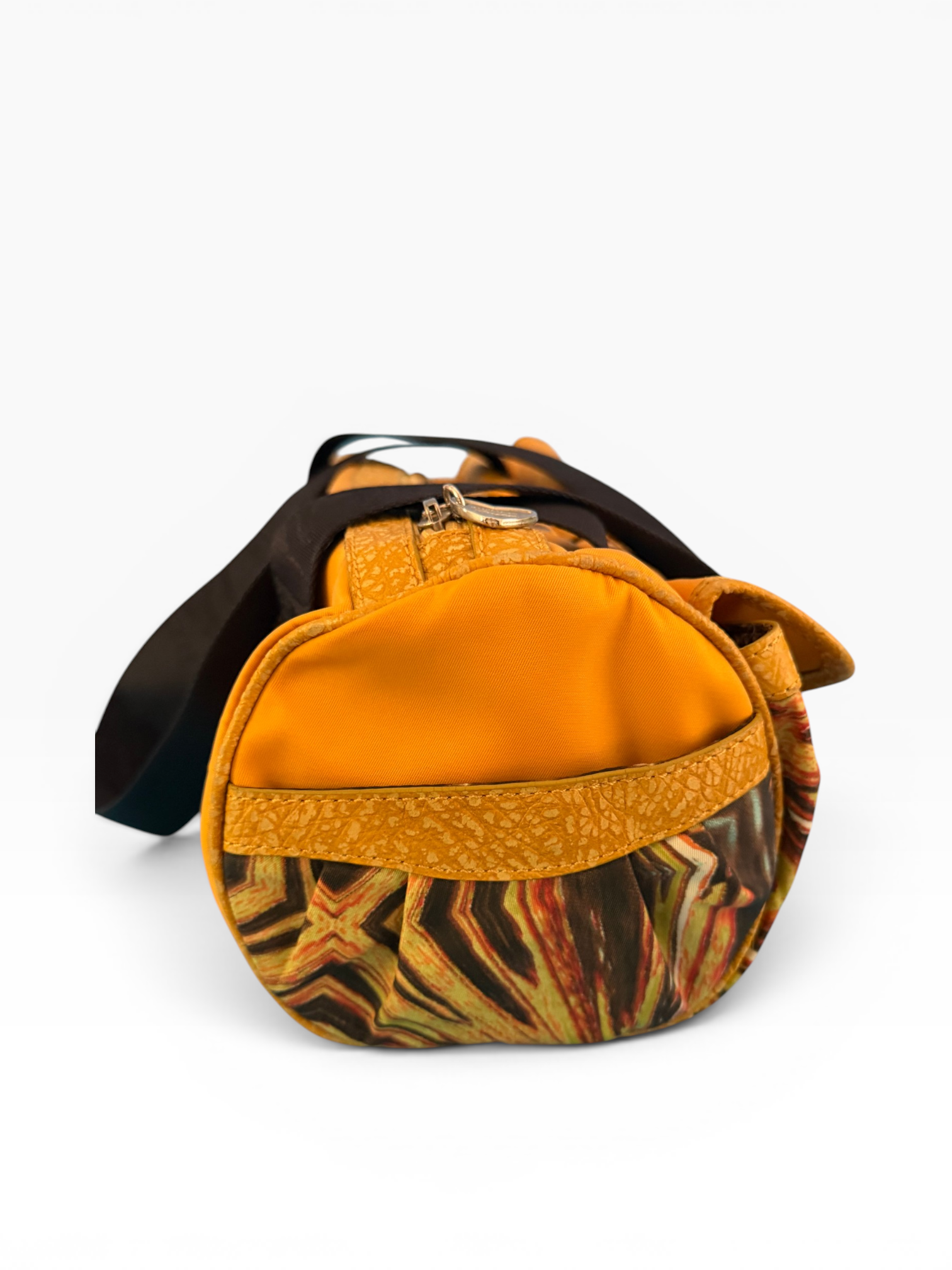 Roberto Cavalli Freedom Y2K Print Barrel Bag