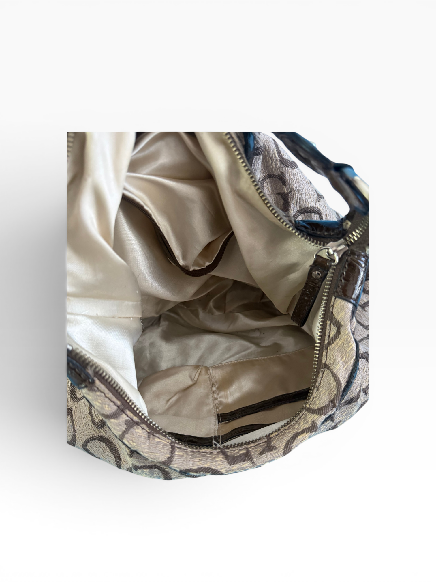 Guess Y2K Monogram Hobo Bag