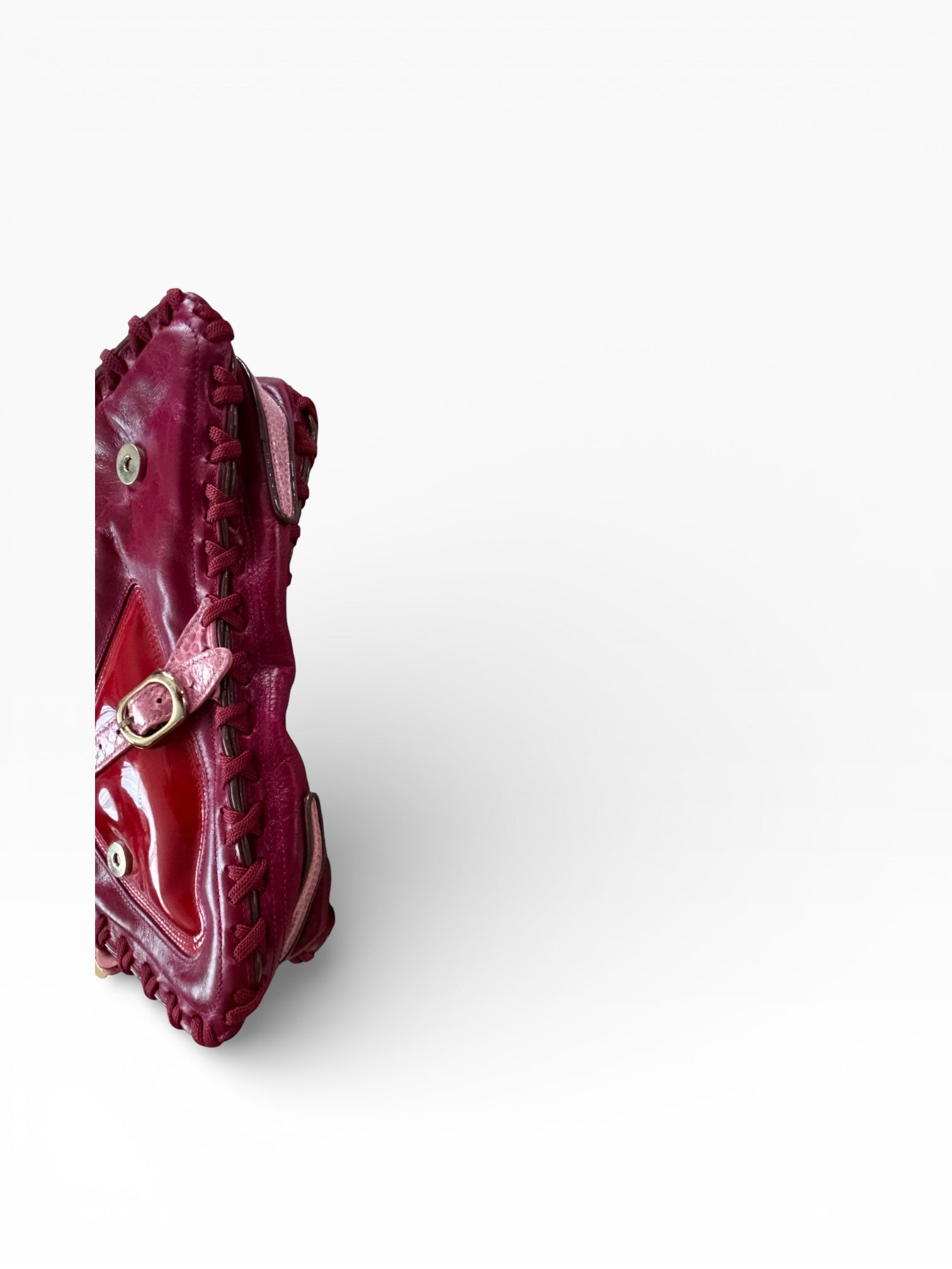 Bracher Emden Jeweled Patchwork Shoulder Bag