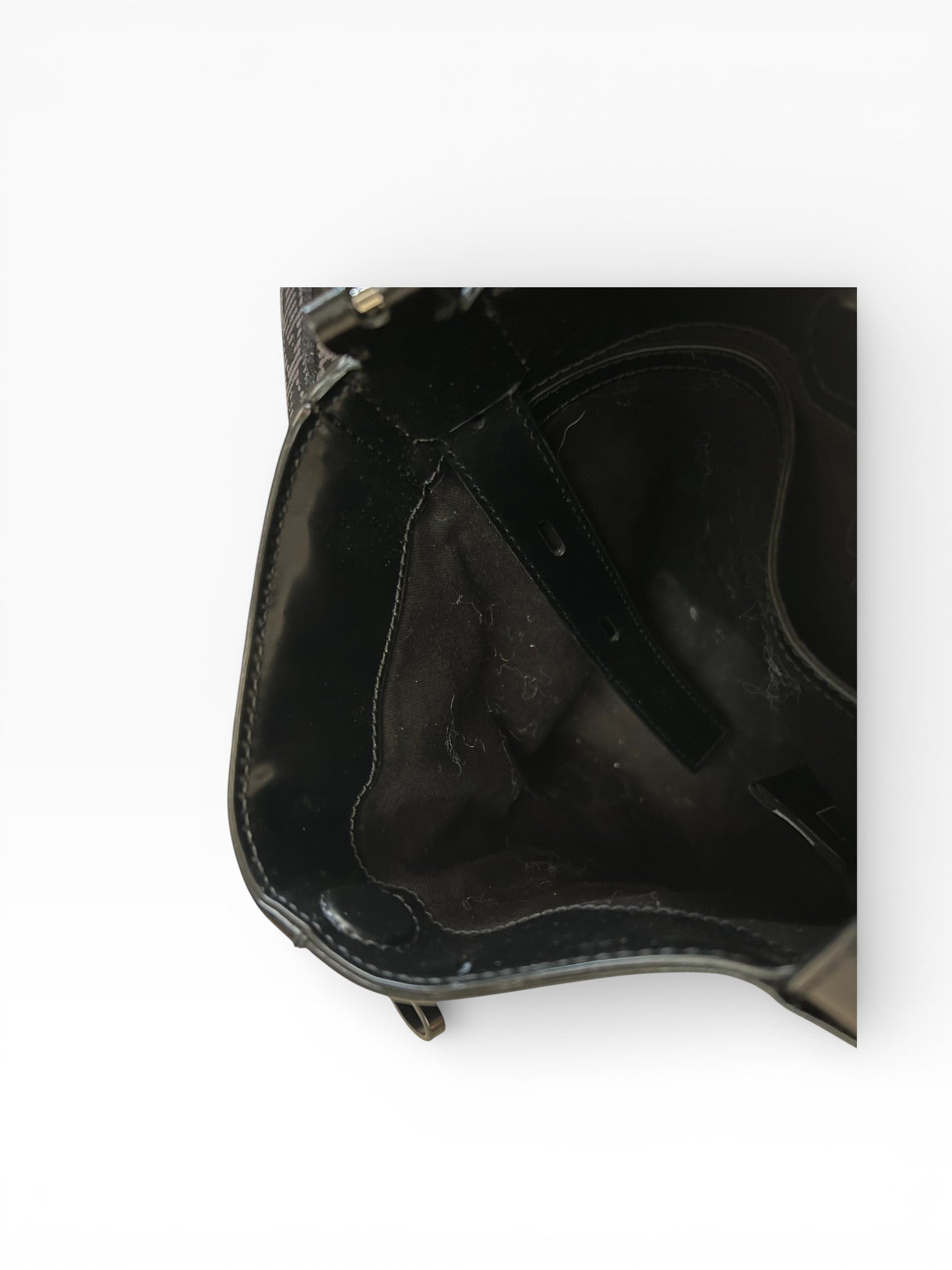 KARA New York Black Zip Bucket Bag
