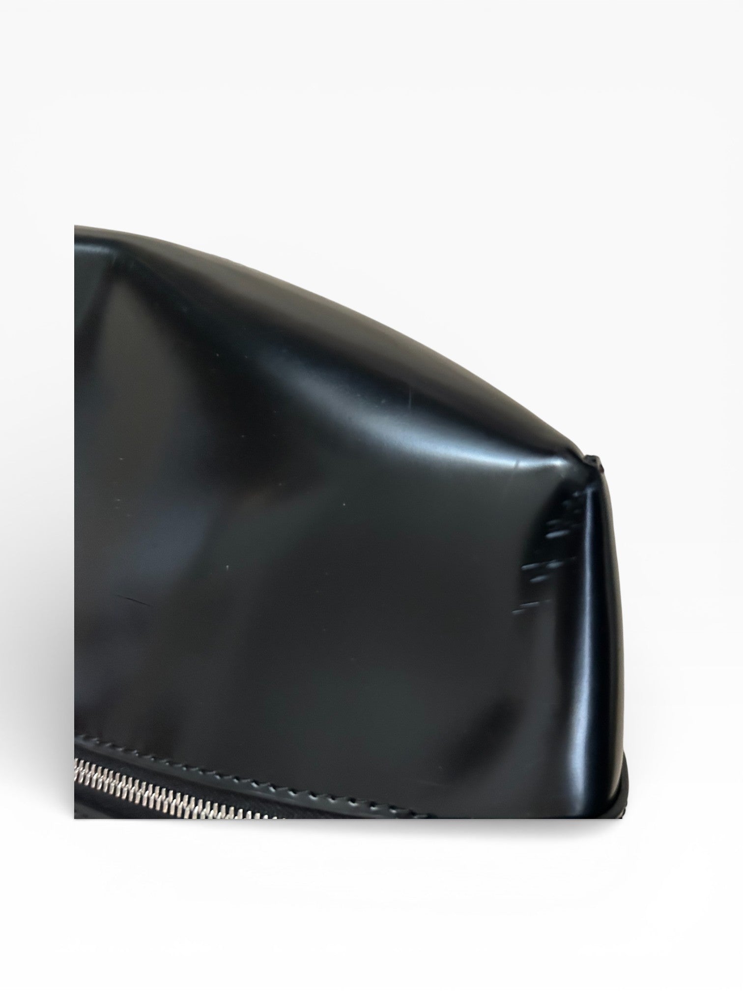 KARA New York Black Zip Bucket Bag