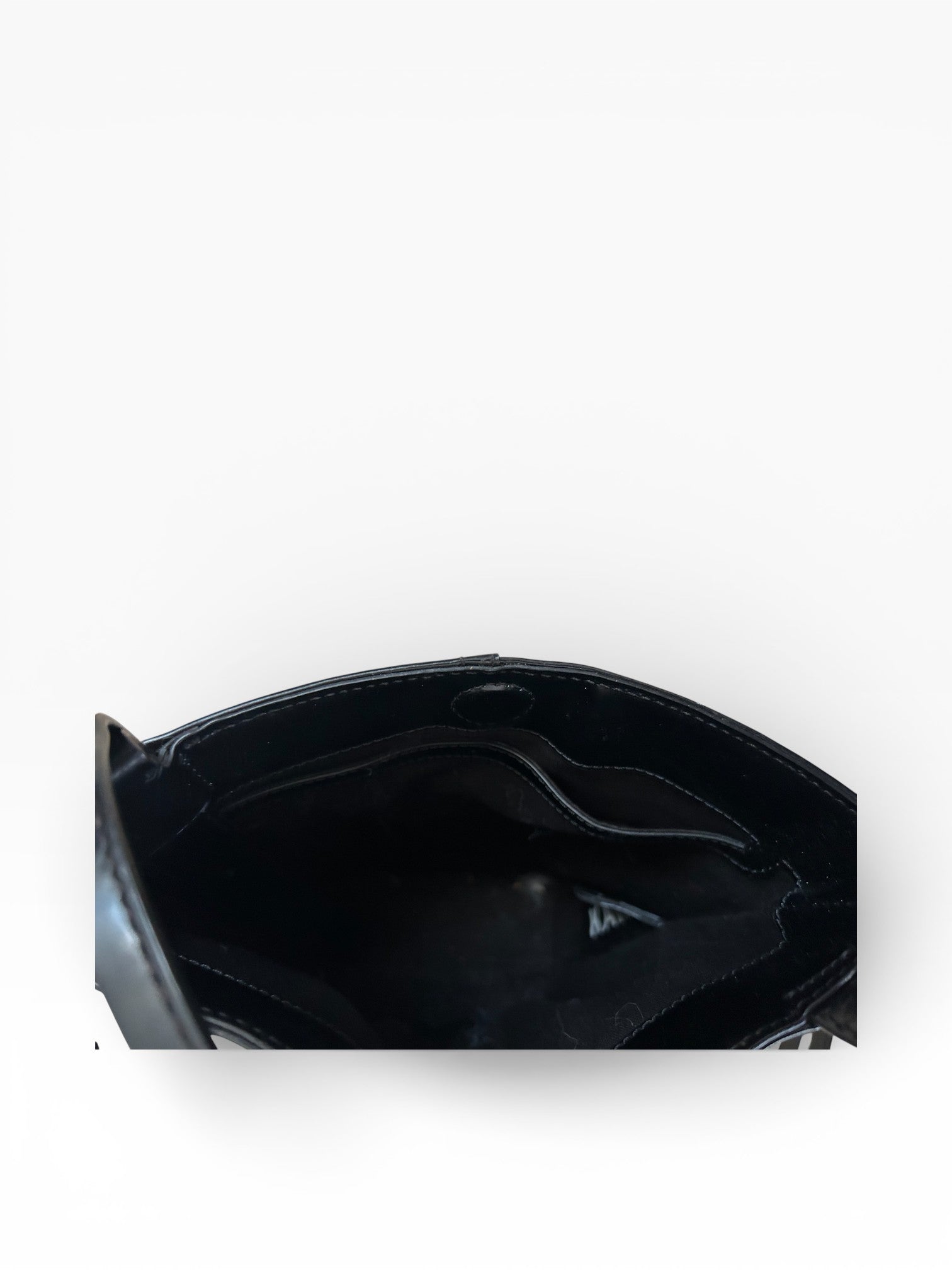 KARA New York Black Zip Bucket Bag