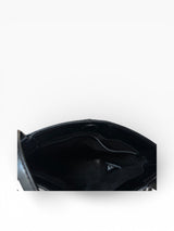 KARA New York Black Zip Bucket Bag