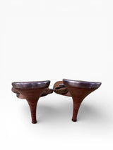 Giuseppe Zanotti Crystal Cluster Thong Sandal Heels