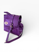 Mulberry Alexa Oversized Satchel in Purple Violet